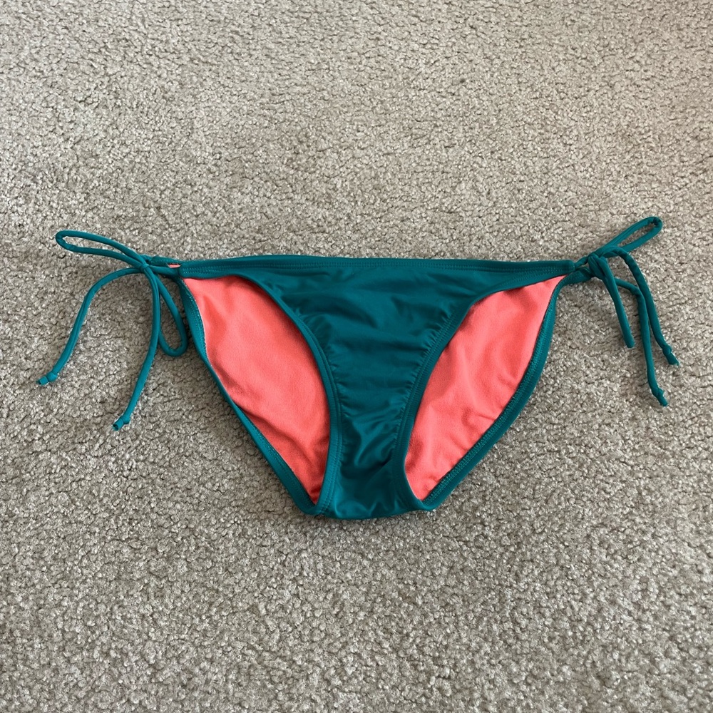 Athleta String Bikini Bottoms Size Small Pre-Owned